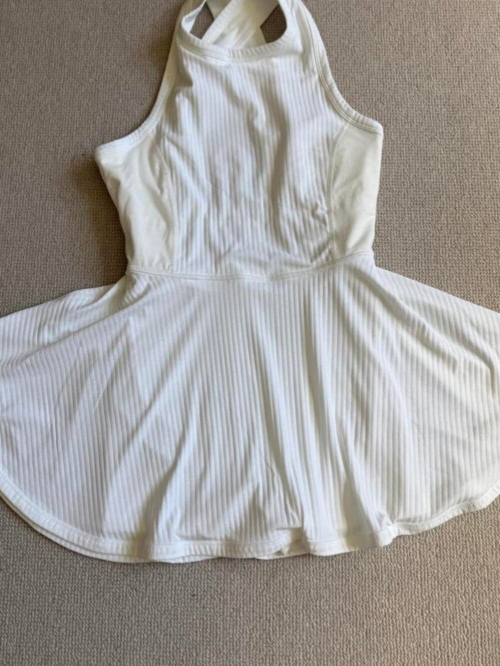 Free People Movement To Kiss My Ace Tennis Dress XS White